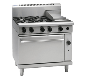 Waldorf 800 Series RNL8613G - 900mm Gas Range Static Oven Low Back Version