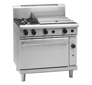 Waldorf 800 Series RNL8616GC - 900mm Gas Range Convection Oven Low Back Version
