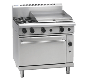 Waldorf 800 Series RNL8616G - 900mm Gas Range Static Oven Low Back Version