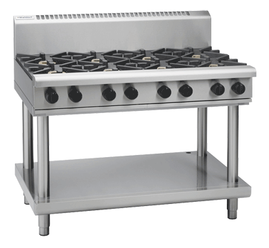 Waldorf 800 Series RNL8806G-LS - 1200mm Gas Cooktop Low Back Version – Leg Stand