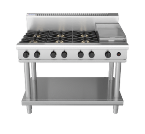 Waldorf 800 Series RN8803G-LS - 1200mm Gas Cooktop – Leg Stand