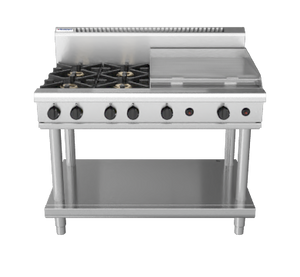 Waldorf 800 Series RN8806G-LS - 1200mm Gas Cooktop – Leg Stand