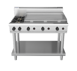 Waldorf 800 Series RN8809G-LS - 1200mm Gas Cooktop – Leg Stand