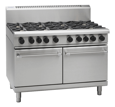 Waldorf 800 Series RNL8829G - 1200mm Gas Range Static Oven Low Back Version