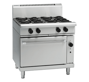 Waldorf 800 Series RNL8910GC - 900mm Gas Range Convection Oven Low Back Version