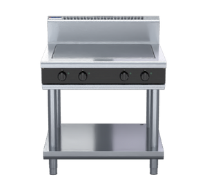Waldorf Bold RNB8104E-LS - 900mm Electric Solid Top - Leg Stand
