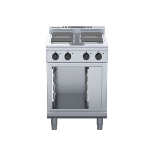 Waldorf 800 Series RNL8400SE-CB- 600mm Electric Cooktop Sealed Hobs Low Back Version - Cabinet Base