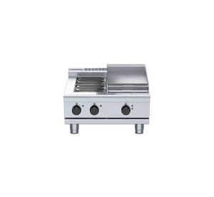 Waldorf 800 Series RNL8403E-B - 600mm Electric Cooktop Low Back Version – Bench Model