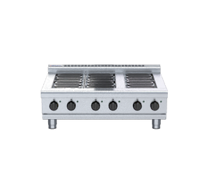Waldorf 800 Series RNL8600E-B - 900mm Electric Cooktop Low Back Version – Bench Model