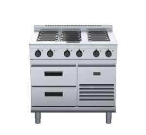 Waldorf 800 Series RNL8600E-RB - 900mm Electric Cooktop Low Back Version – Refrigerated Base