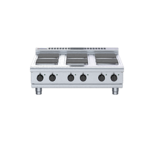Waldorf 800 Series RNL8600SE-B - 900mm Electric Cooktop Sealed Hobs Low Back Version - Bench Model