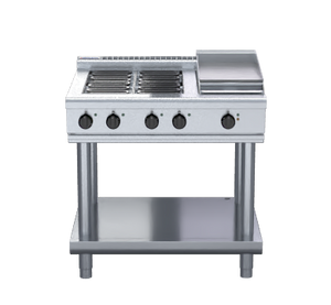 Waldorf 800 Series RNL8603E-LS - 900mm Electric Cooktop Low Back Version – Leg Stand