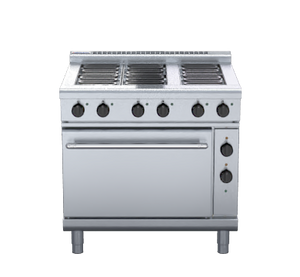 Waldorf 800 Series RNL8610E - 900mm Electric Range Static Oven Low Back Version