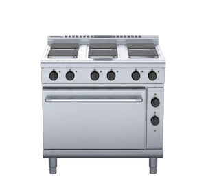 Waldorf 800 Series RNL8610SEC - 900mm Electric Range Convection Oven Low Back Version