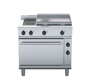 Waldorf 800 Series RNL8616EC - 900mm Electric Range Convection Oven Low Back Version