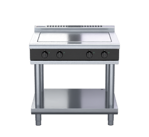 Waldorf Bold RNL8140E-LS - 900mm Electric Solid Top Low Back Version - Leg Stand