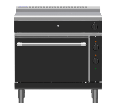 Waldorf Bold RNLB8110GEC - 900mm Gas Target Top Electric Convection Oven Range
