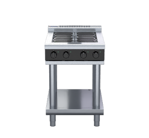 Waldorf Bold RNLB8400E-LS - 600mm Electric Cooktop Low Back Version - Leg Stand