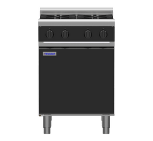 Waldorf Bold RNLB8406G-CD - 600mm Gas Cooktop Low Back Version - Cabinet Base