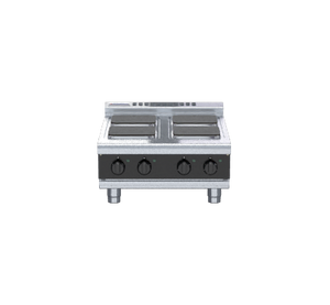 Waldorf Bold RNLB8400SE-B - 600mm Electric Cooktop Sealed Hobs Low Back Version - Bench Model