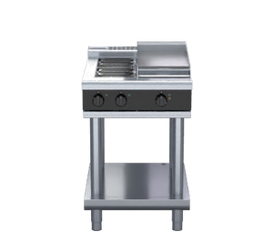 Waldorf Bold RNLB8403E-LS - 600mm Electric Cooktop Low Back Version - Leg Stand