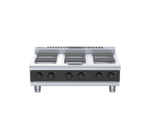 Waldorf Bold RNLB8600SE-B - 900mm Electric Cooktop Sealed Hobs Low Back Version - Bench Model