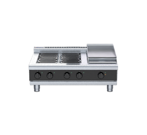Waldorf Bold RNLB8603E-B - 900mm Electric Cooktop Low Back Version - Bench Model