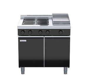 Waldorf Bold RNLB8603E-CD - 900mm Electric Cooktop Low Back Version - Cabinet Base
