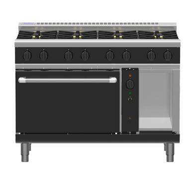 Waldorf Bold RNLB8810GC - 1200mm Gas Range Convection Oven Low Back Version