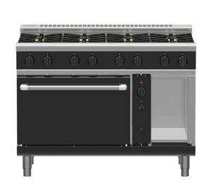 Waldorf Bold RNLB8813GC - 1200mm Gas Range Convection Oven Low Back Version