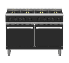 Waldorf Bold RNLB8829G - 1200mm Gas Range Static Oven Low Back Version