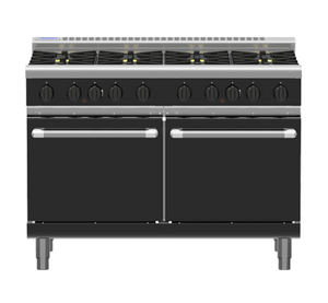 Waldorf Bold RNB8820G - 1200mm Gas Range Static Oven
