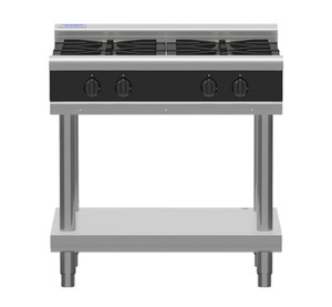 Waldorf Bold RNB8900G-LS - 900mm Gas Cooktop - Leg Stand