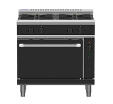 Waldorf Bold RNLB8910GC - 900mm Gas Range Convection Oven Low Back Version