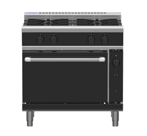 Waldorf Bold RNB8910GC - 900mm Gas Range Convection Oven
