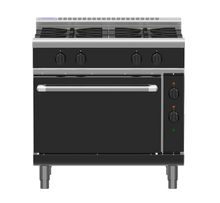 Waldorf Bold RNLB8910GE - 900mm Gas Range Electric Static Oven Low Back Version