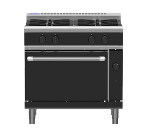 Waldorf Bold RNB8910G - 900mm Gas Range Static Oven
