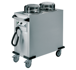 Rieber RRV-U2-190-320 - 56kgs Mobile Tubular Dispenser (Round) - Circular Air Heating