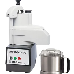 Robot Coupe R301 Ultra Food Processor Cutter/Vegetable Slicer 3.7L stainless steel bowl
