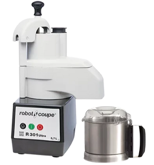 Robot Coupe R301 Ultra Food Processor Cutter/Vegetable Slicer 3.7L stainless steel bowl