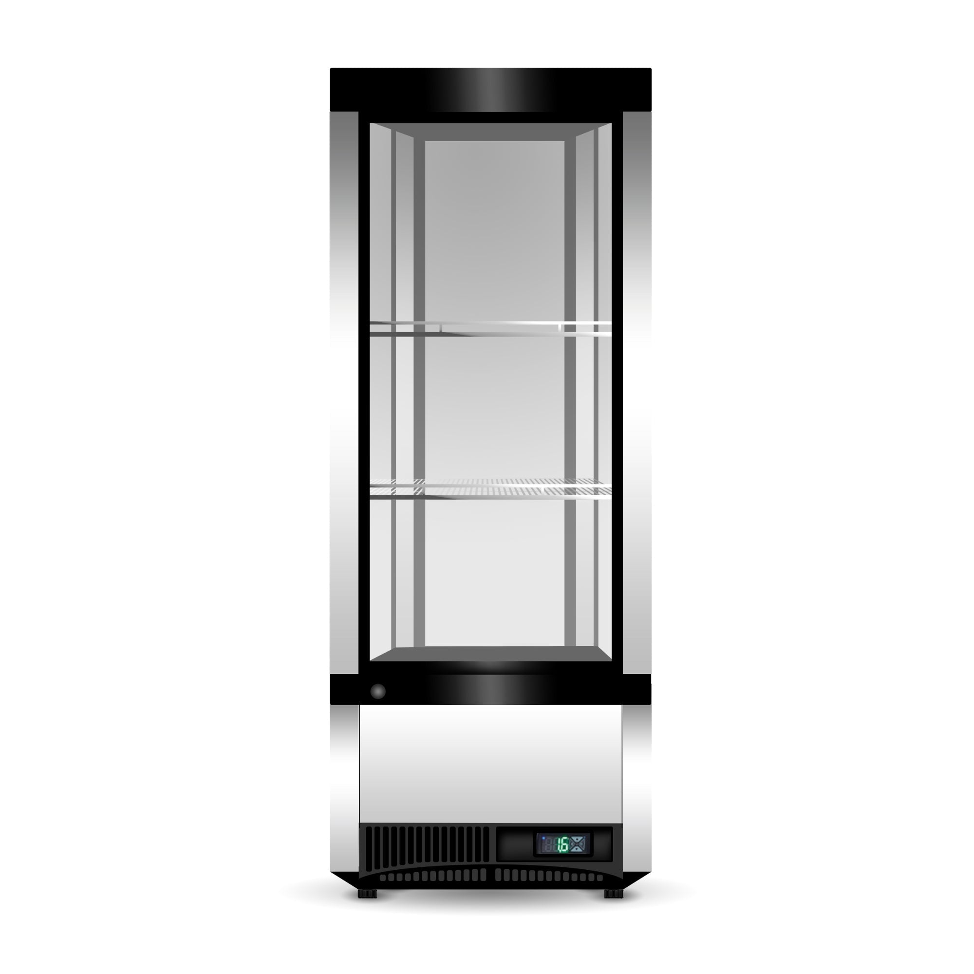 Skope SC112N-A 4 Glass Sided Display Fridge