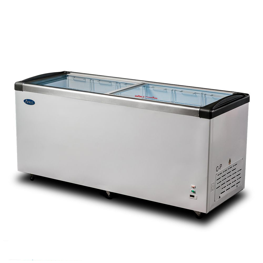Atosa Glass Top Chest Freezer 620P