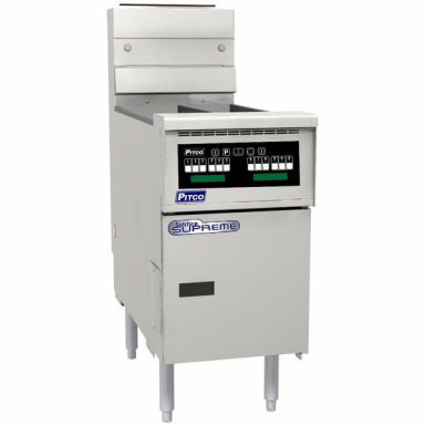 Pitco Electric Fryer Split Tank 2 x 12 L Computer Control SE14T-C