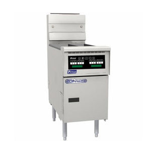 Pitco Electric Fryer Split Tank 2 x 12 L Computer Control & Filter Ready SE14T-C-FR