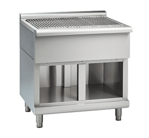 Waldorf 800 Series SFL8900-CB - 900mm Solid Fuel Grill - Low Back Version - Cabinet Base