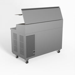 AG 2 Door Saladette Fridge Fits 7 x 1/3 GN Trays