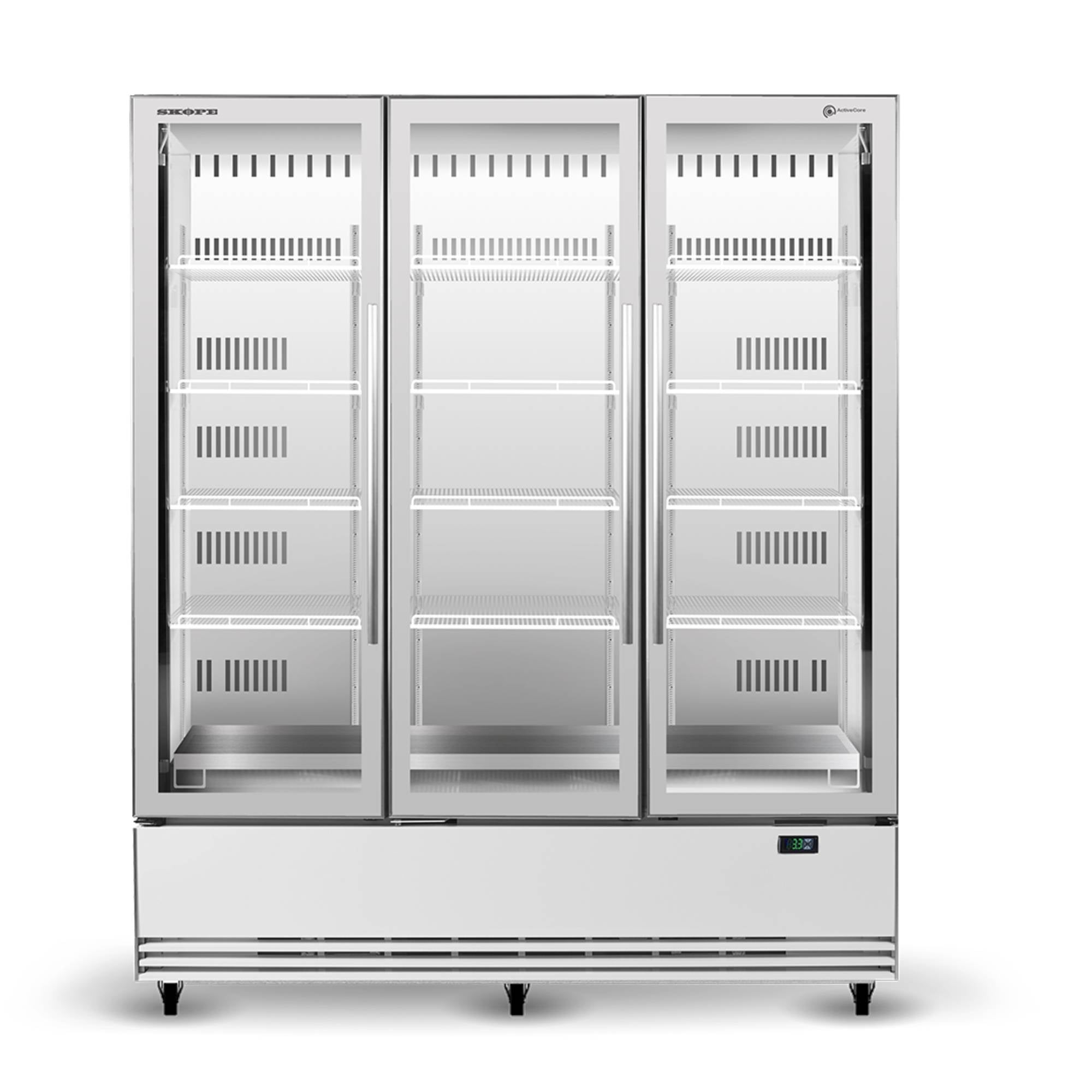 Skope 3 Glass Door Display or Storage Fridge - SKB1500N-A