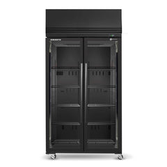 Skope SKFT1000N-A 2 Glass Door Upright Display or Storage Freezer