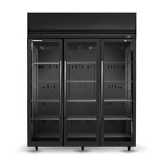 Skope SKFT1500N-A 3 Glass Door Upright Display or Storage Freezer