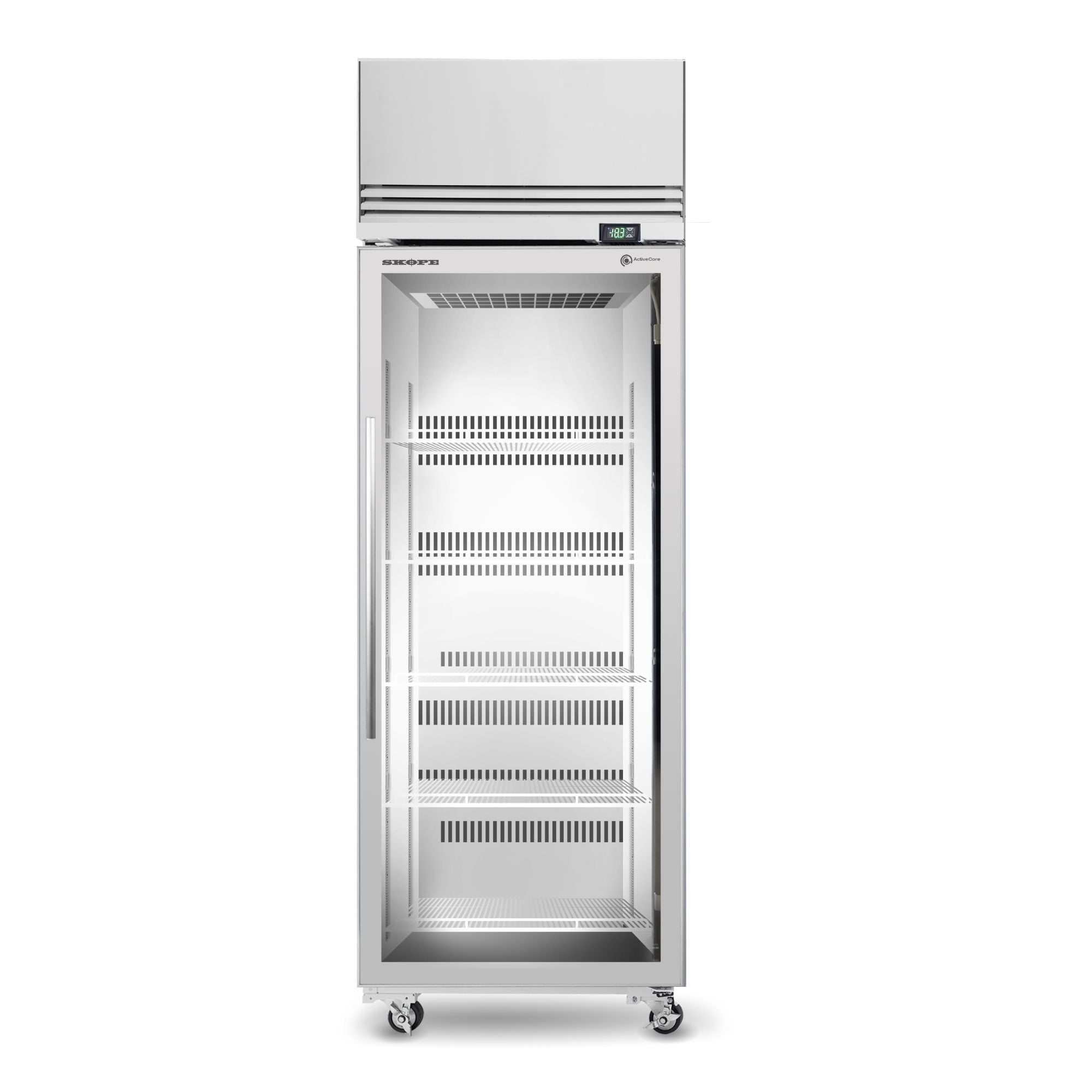 Skope 1 Glass Door Upright Display or Storage Freezer SKFT650N-A